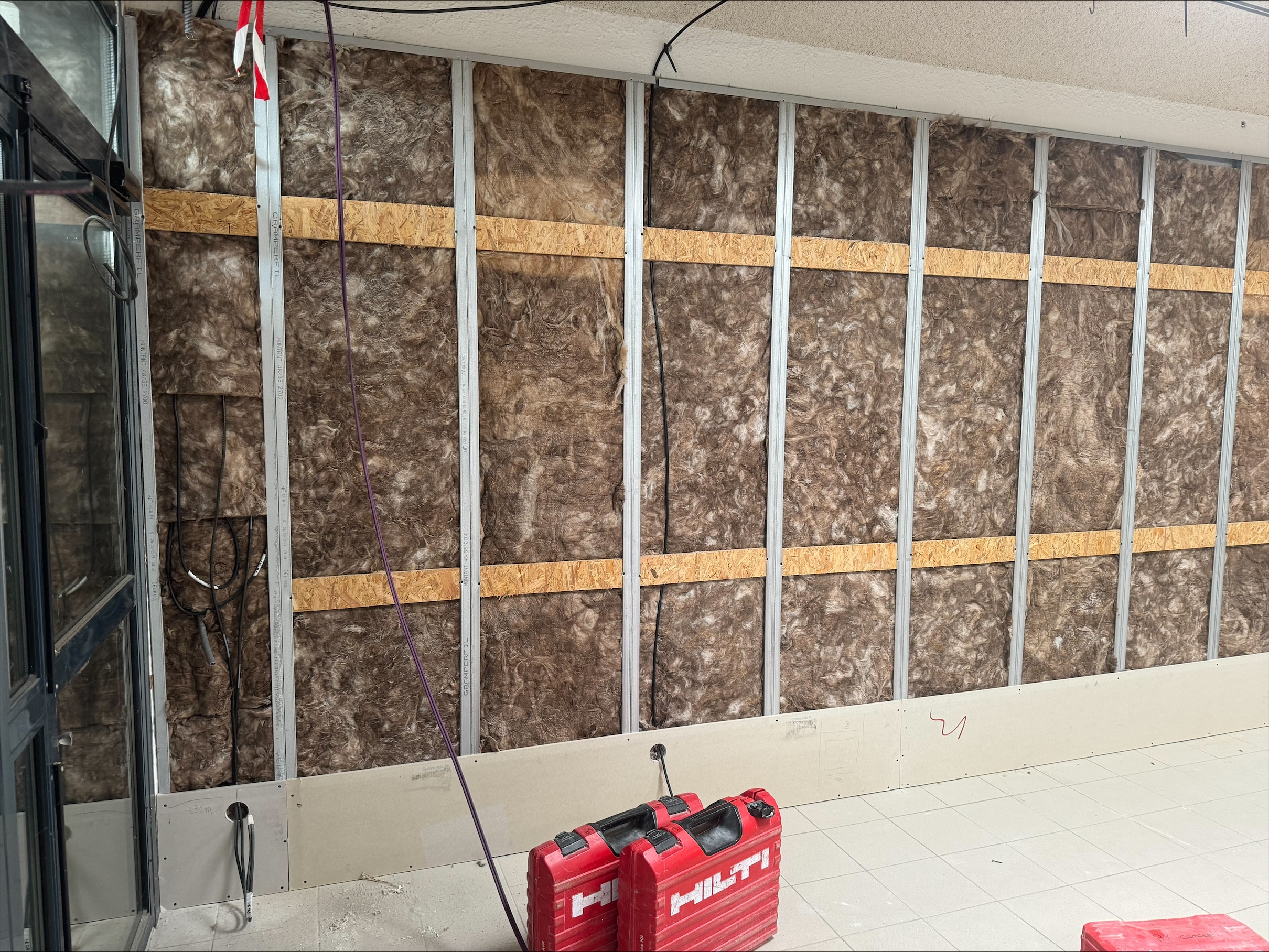 photo d'isolation de mur près de Clisson